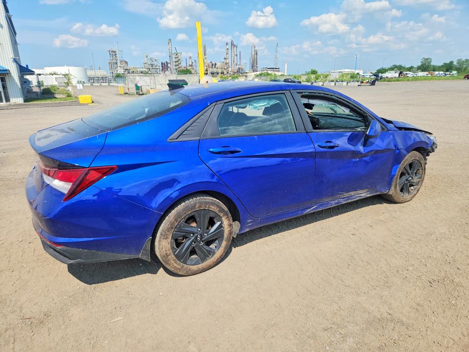 2023 Hyundai Elantra VIN KMHLM4AG3PU534340 COPART salvage auction — ALL OVER, QC - GRAVEMENT ACCIDENTE, sold $1,200 on 2026-07-28 (photo 3)