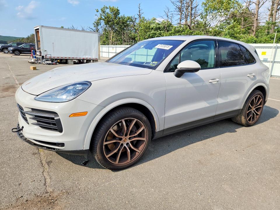 2022 Porsche Cayenne VIN WP1AA2AY1NDA03327 — COPART salvage auction photo