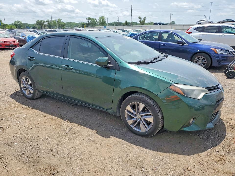 2015 Toyota Corolla VIN 5YFBPRHE4FP184091 COPART salvage auction — HAIL, Ia - Cert Of Title-Salvage Title, sold $80 on 2026-07-24 (photo 4)