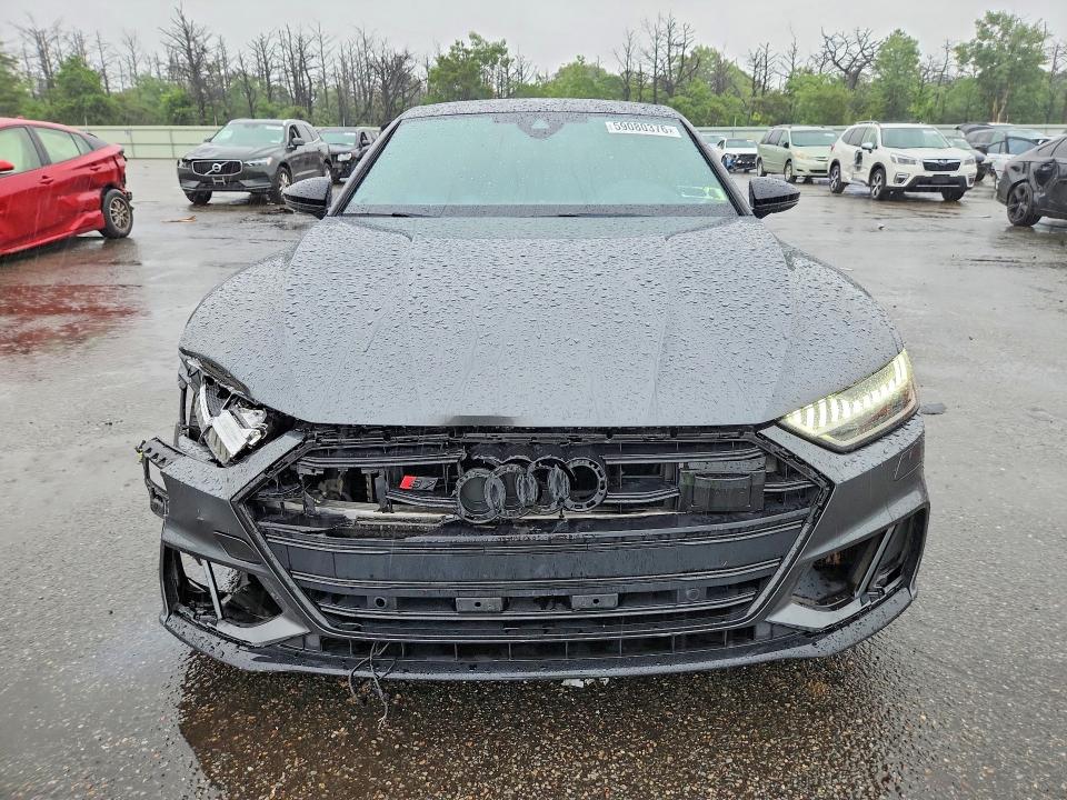 2021 Audi S7 VIN WAUSFBF29MN053054 COPART salvage auction — FRONT END, Ny - Mv-907A Salvage Certificate, sold $26,750 on 2026-07-20 (photo 5)
