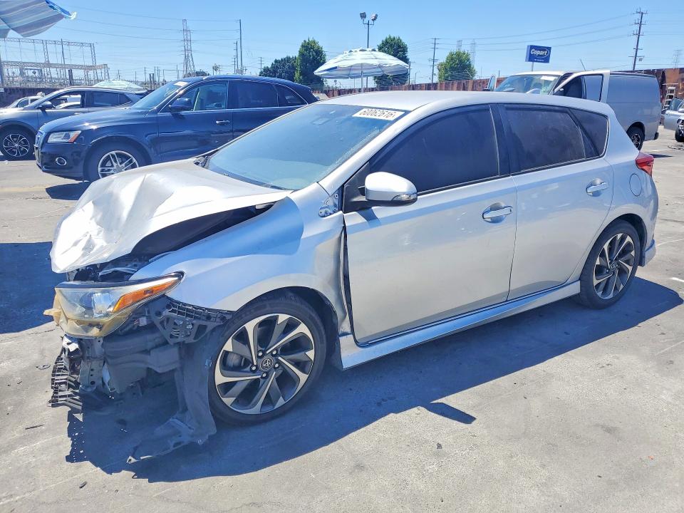 2017 Toyota Corolla VIN JTNKARJE3HJ524250 COPART salvage auction — FRONT END, Ca - Salvage Certificate, sold $1,250 on 2026-07-31 (photo 1)