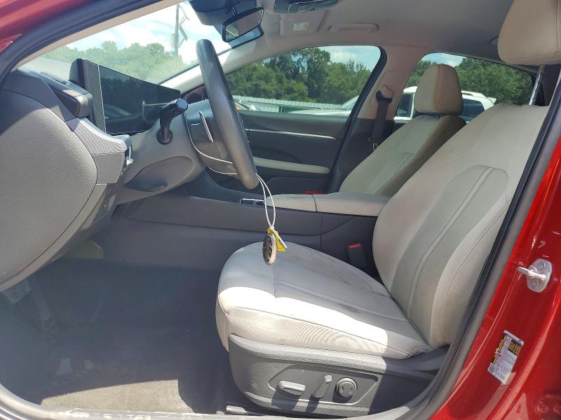 2025 Hyundai Sonata VIN KMHL64JA4SA432271 COPART salvage auction — FRONT END, Ga - Cert Of Title-Salvage, sold $6,700 on 2026-07-14 (photo 7)