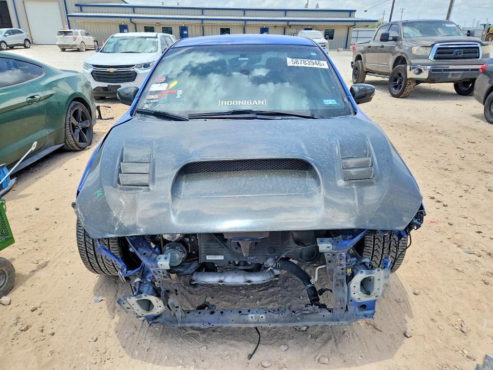 2019 Subaru Wrx VIN JF1VA2S64K9819548 COPART salvage auction — FRONT END, Tx - Salvage Vehicle Title, sold $7,500 on 2026-07-16 (photo 5)
