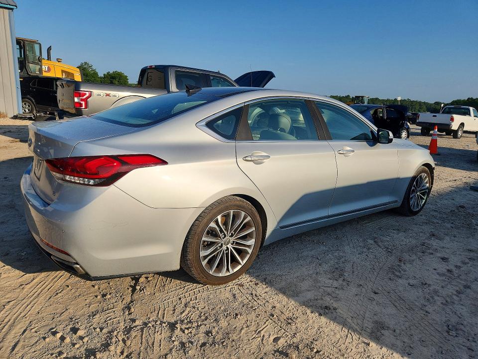 2016 Hyundai Genesis VIN KMHGN4JE4GU118679 COPART salvage auction — FRONT END, Fl - Cert Of Title Slvg Rebuildable, sold $1,950 on 2026-07-17 (photo 3)