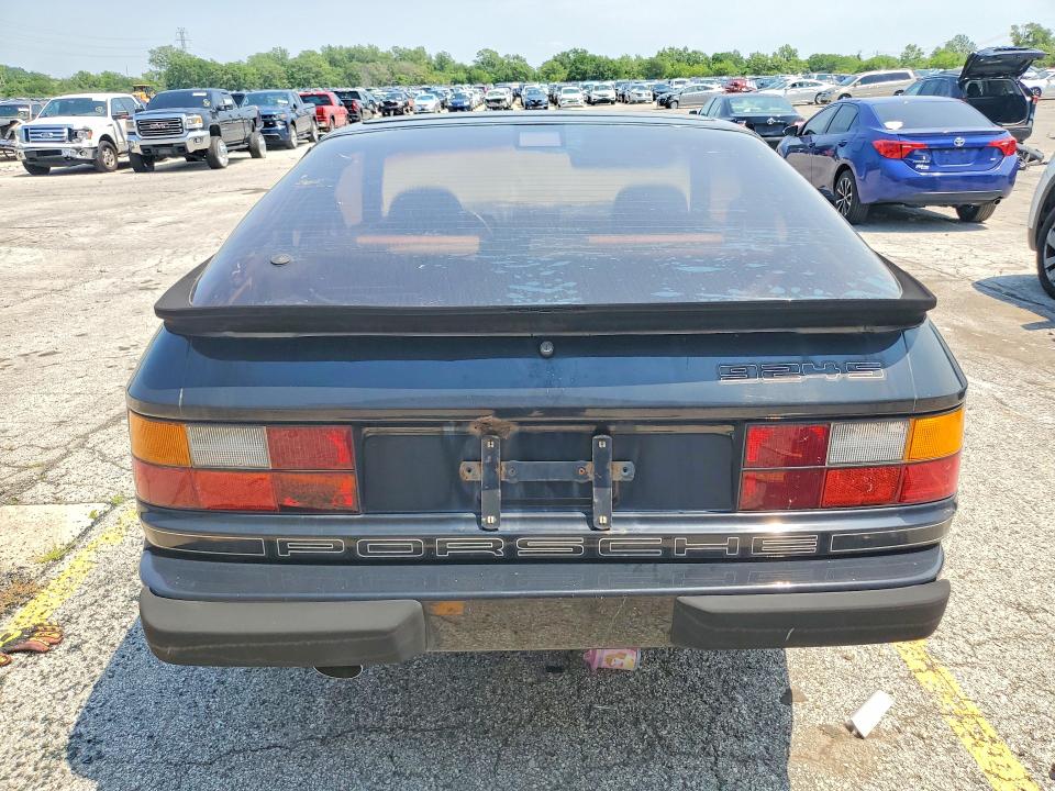 1987 Porsche 924 VIN WP0AA0924HN456779 COPART salvage auction — MINOR DENT/SCRATCHES, Il - Certificate Of Title, sold $550 on 2026-07-31 (photo 6)