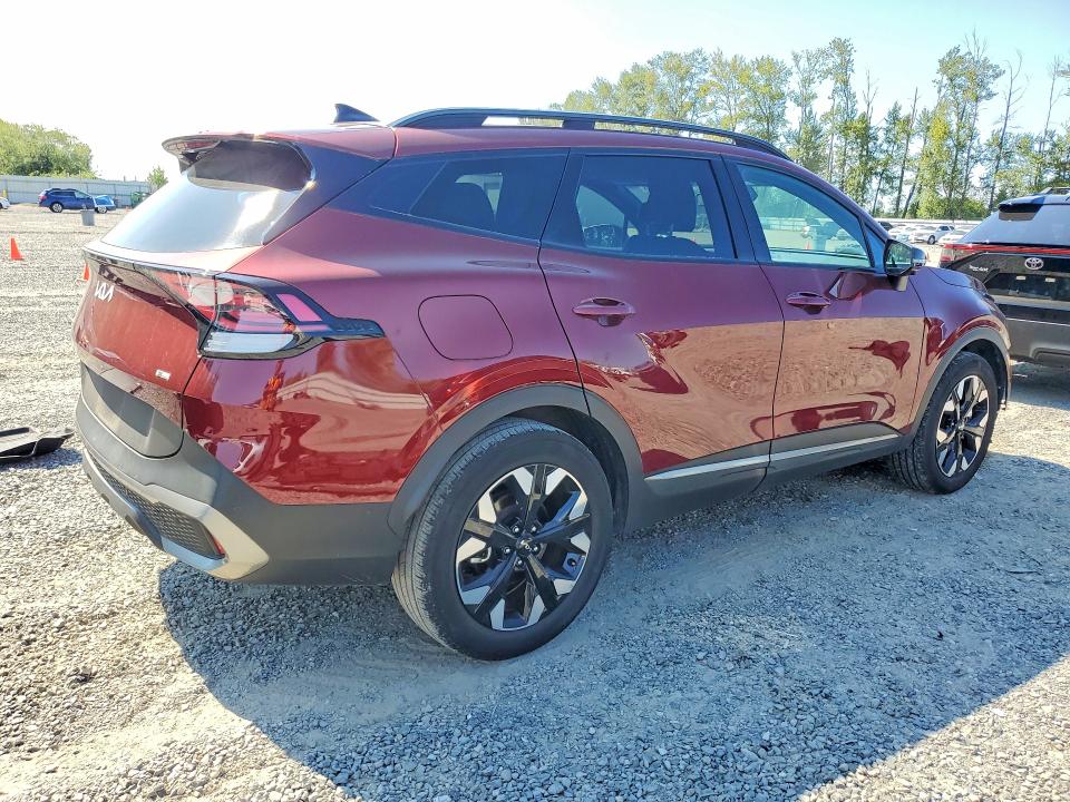 2023 Kia Sportage VIN KNDPZDAH9P7077533 COPART salvage auction — FRONT END, Wa - Bill Of Sale, sold $11,400 on 2026-07-20 (photo 3)