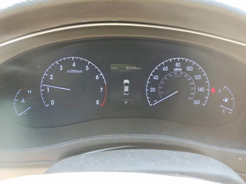 2012 Hyundai Genesis VIN KMHGC4DD1CU201067 COPART salvage auction — REAR END, Md - Cert Of Salvage > 75% Damage, sold $1,900 on 2026-07-10 (photo 9)