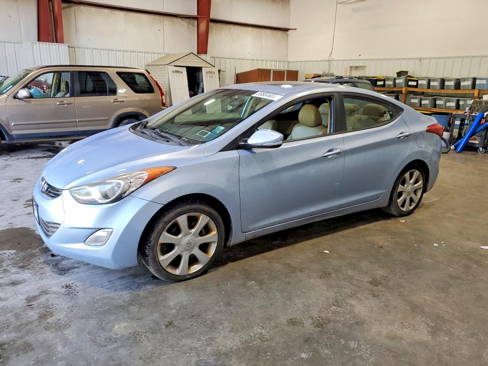 2012 Hyundai Elantra VIN KMHDH4AE8CU473360 COPART salvage auction — MECHANICAL, Ny - Certificate Of Title, sold $500 on 2026-07-13 (photo 1)