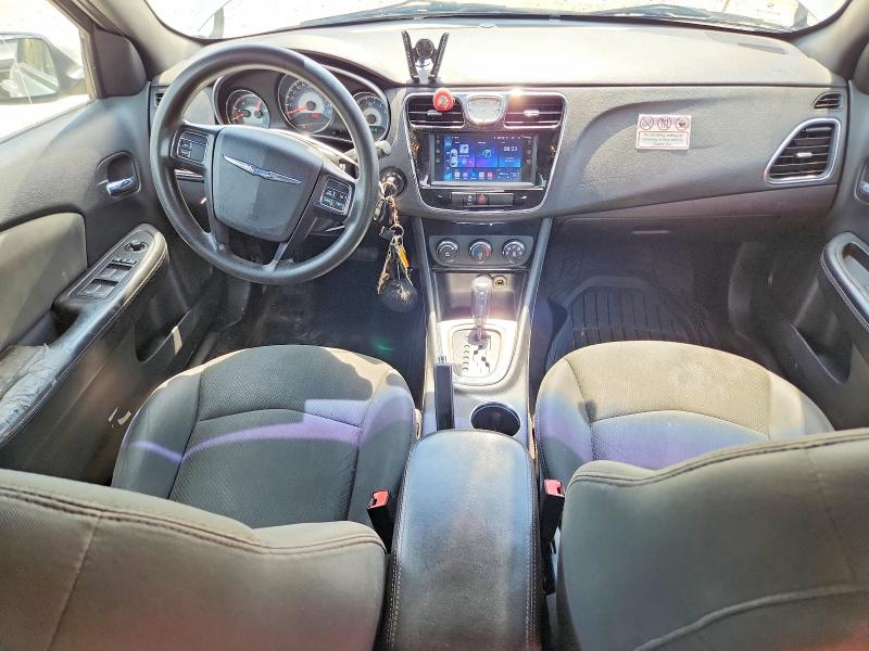 2012 Chrysler 200 VIN 1C3CCBAB0CN100885 COPART salvage auction — FRONT END, Ma - Cert Of Title-Reconstrctd Coll, sold $325 on 2026-07-23 (photo 8)