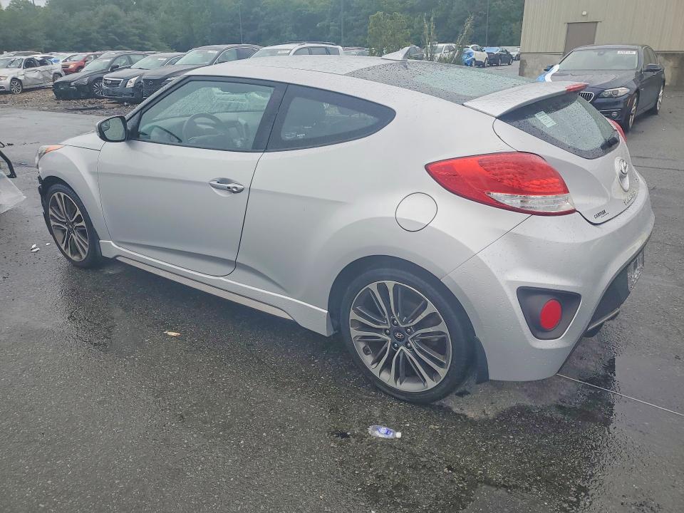 2016 Hyundai Veloster VIN KMHTC6AE3GU290024 COPART salvage auction — FRONT END, Ri - Salvage Certificate Of Title, sold $475 on 2026-07-28 (photo 2)