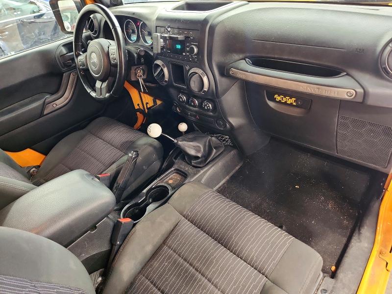 2012 Jeep Wrangler / VIN 1C4AJWAGXCL119788 COPART salvage auction — REAR END, Wi - Certificate Of Title, sold $2,900 on 2026-07-27 (photo 8)