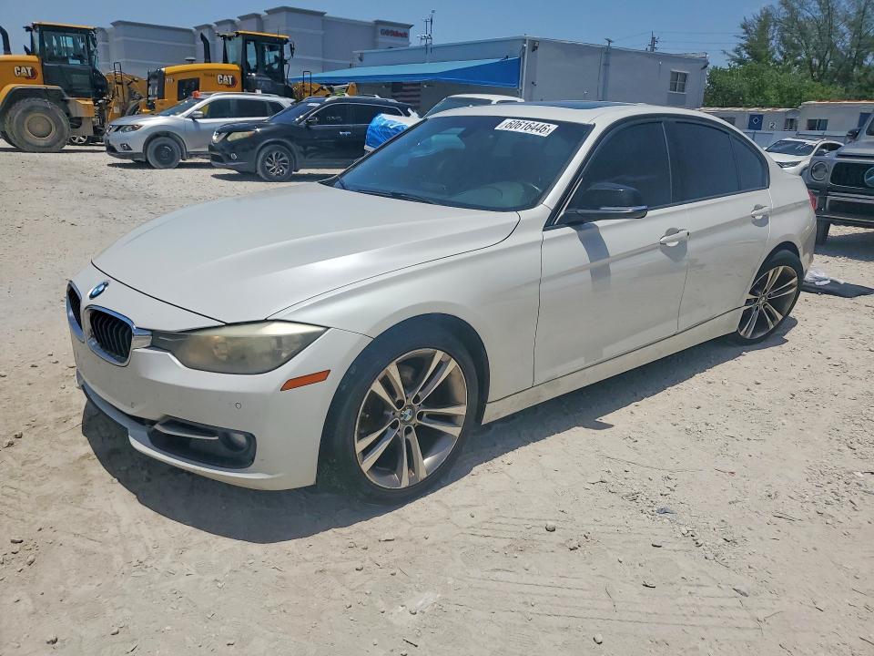 2015 BMW 3er VIN WBA3A5G5XFNS89633 COPART salvage auction — REAR END, Fl - Cert Of Title Slvg Rebuildable, sold $1,150 on 2026-08-11 (photo 1)