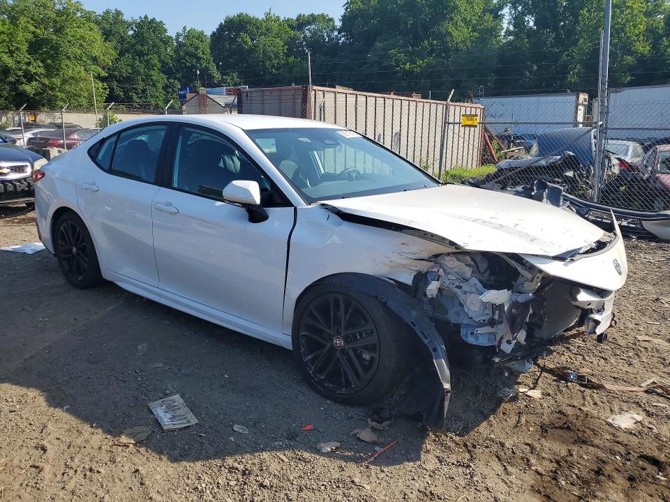 2025 Toyota Camry VIN 4T1DAACK9SU140315 COPART salvage auction — FRONT END, Md - Certificate Of Title, sold $16,900 on 2026-07-30 (photo 4)