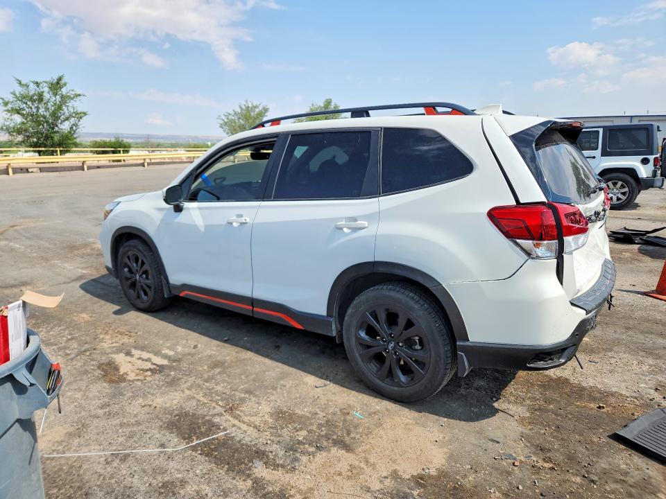2021 Subaru Forester VIN JF2SKARC7MH529606 COPART salvage auction — REAR END, Nm - Cert Of Title-Salvage, sold $6,300 on 2026-07-27 (photo 2)