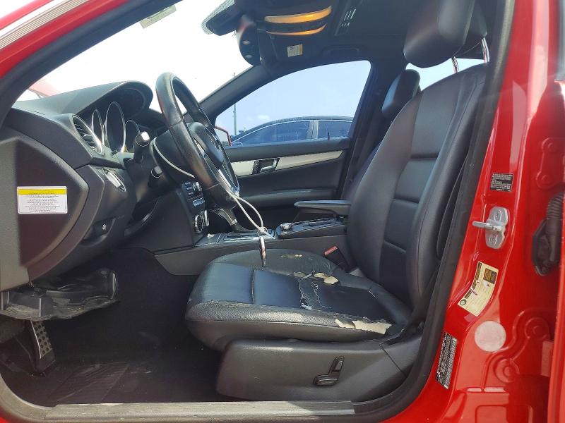 2013 Mercedes-benz VIN WDDGF4HB5DR288776 COPART salvage auction — MINOR DENT/SCRATCHES, Fl - Certificate Of Title, sold $2,700 on 2026-07-27 (photo 7)