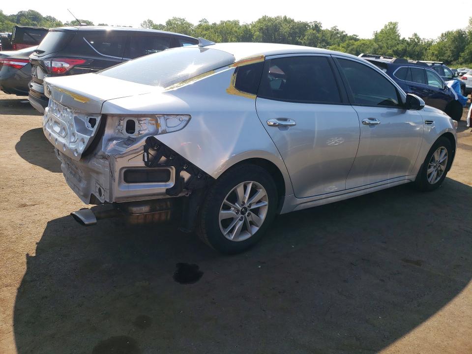 2018 Kia Optima VIN 5XXGT4L31JG222873 COPART salvage auction — REAR END, Ct - Cert Of Title-Salvage, sold $1,050 on 2026-07-31 (photo 3)