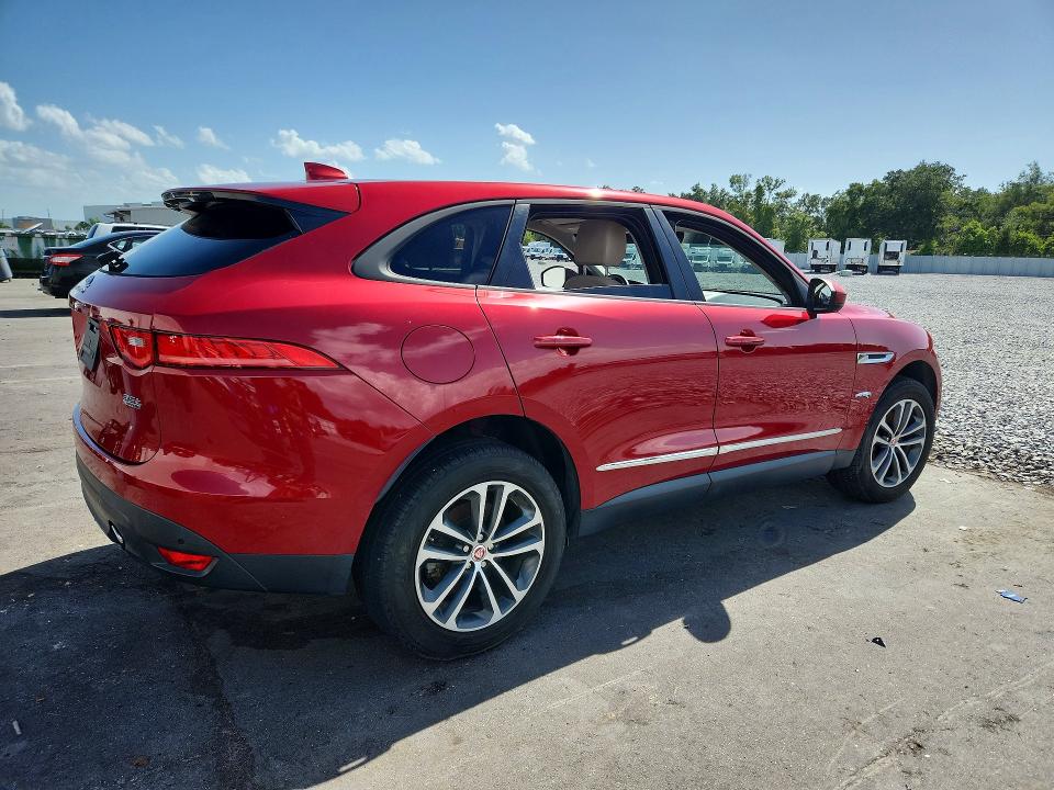 2018 Jaguar F-pace VIN SADCJ2EV9JA257300 COPART salvage auction — MINOR DENT/SCRATCHES, GA - CERTIFICATE OF TITLE, sold $4,750 on 2026-07-23 (photo 3)