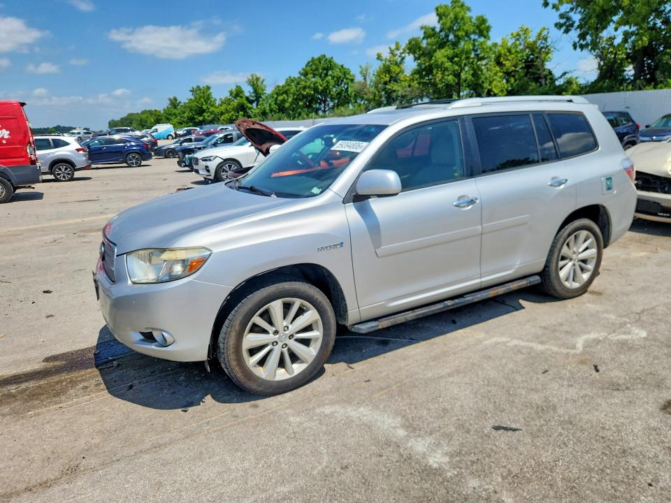 2008 Toyota Highlander VIN JTEEW44A482001887 COPART salvage auction — MINOR DENT/SCRATCHES, Mo - Certificate Of Title, sold $1,150 on 2026-07-21 (photo 1)
