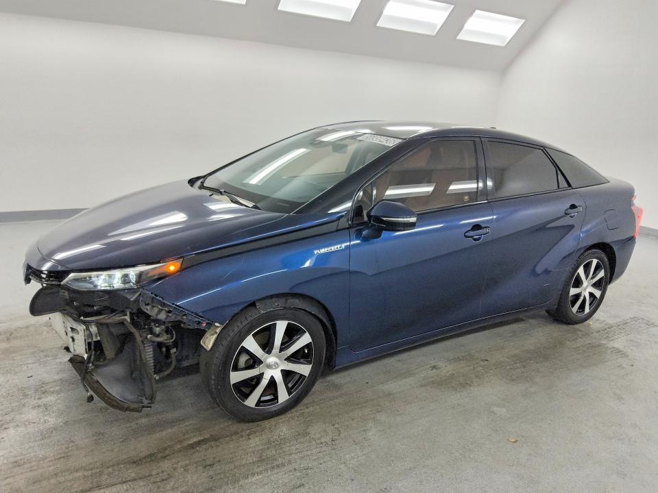 2020 Toyota Mirai VIN JTDBVRBD5LA008155 COPART salvage auction — FRONT END, CA - CERTIFICATE OF TITLE, sold $175 on 2026-07-28 (photo 1)