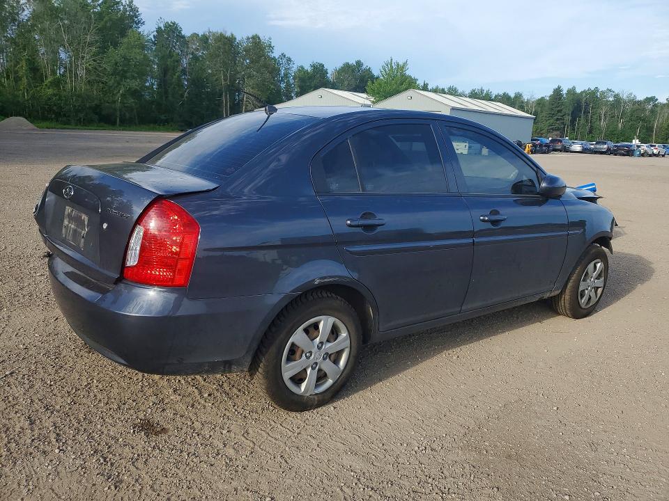 2011 Hyundai Accent VIN KMHCN4BC0BU611862 COPART salvage auction — FRONT END, ON - PERMIT SALVAGE, sold $200 on 2026-07-28 (photo 3)