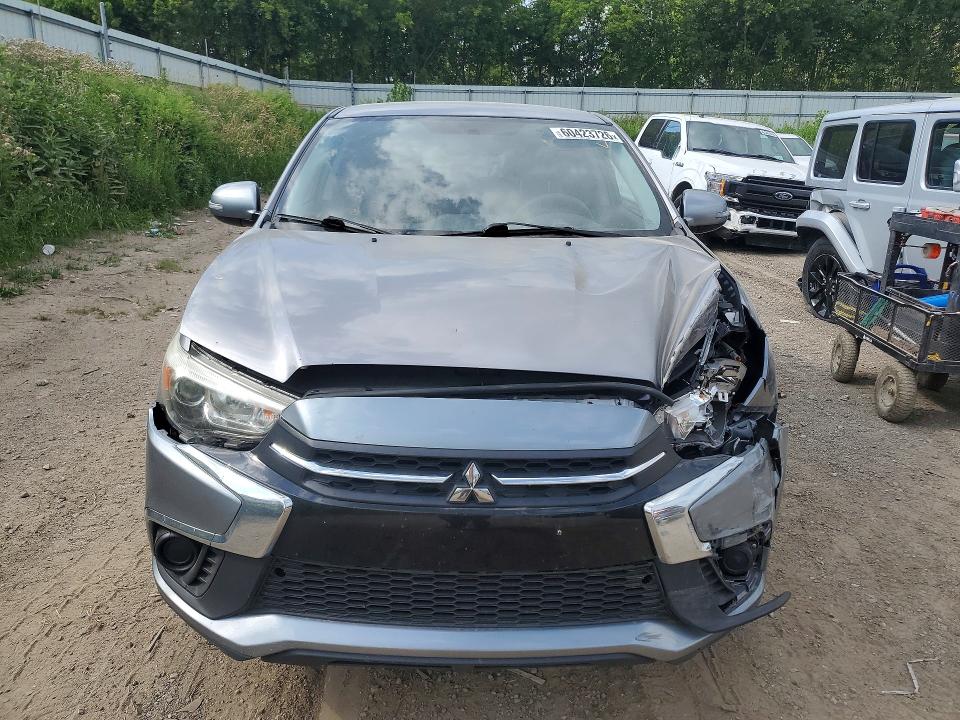 2019 Mitsubishi Outlander VIN JA4AP3AU8KU011112 COPART salvage auction — FRONT END, Salvage Title, sold $750 on 2026-07-22 (photo 5)