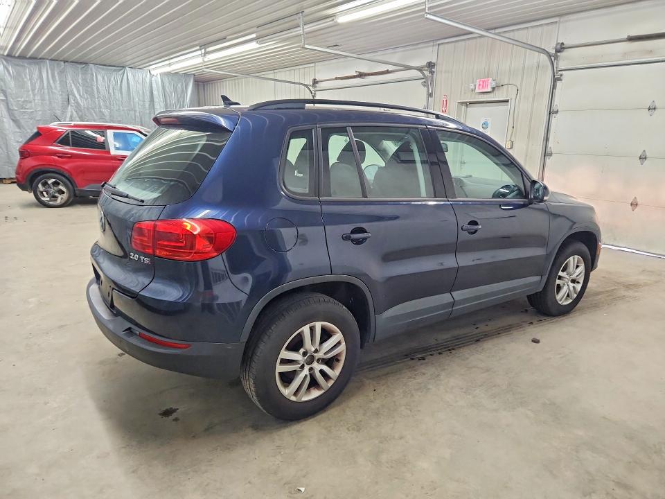 2015 Volkswagen Tiguan VIN WVGAV7AX0FW595475 COPART salvage auction — REAR END, WV - CERTIFICATE OF TITLE, sold $775 on 2026-08-13 (photo 3)