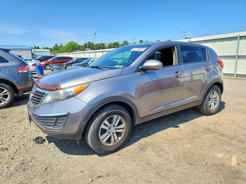 2011 Kia Sportage VIN KNDPB3A29B7091726 COPART salvage auction — MINOR DENT/SCRATCHES, PA - CERT OF TITLE, sold $400 on 2026-07-24 (photo 1)