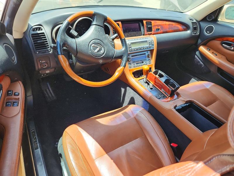 2002 Lexus Sc VIN JTHFN48Y920005924 COPART salvage auction — MINOR DENT/SCRATCHES, Ca - Certificate Of Title, sold $375 on 2026-07-21 (photo 8)