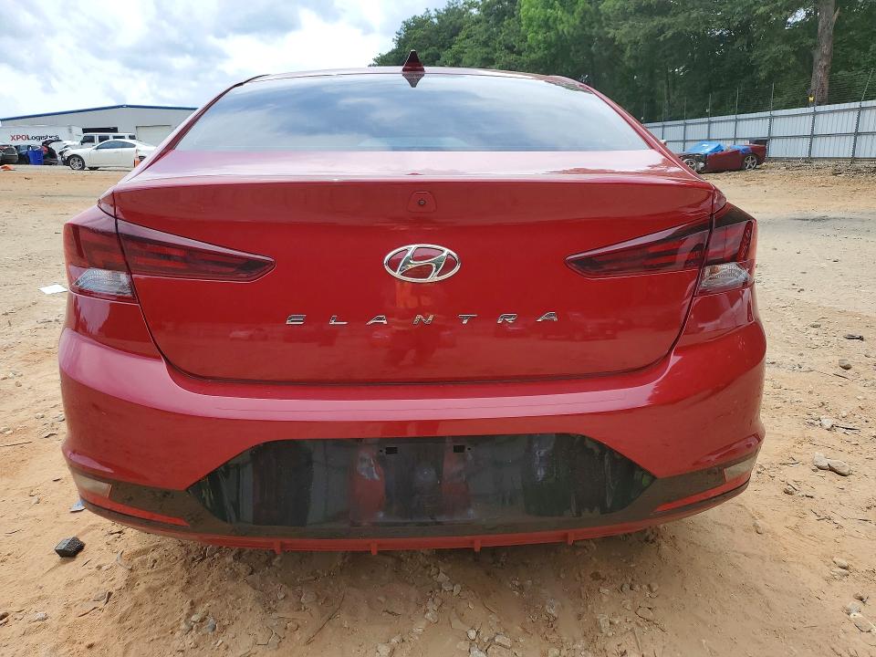 2020 Hyundai Elantra VIN KMHD84LF5LU056140 COPART salvage auction — FRONT END, Ga - Cert Of Title-Salvage, sold $1,850 on 2026-07-24 (photo 6)
