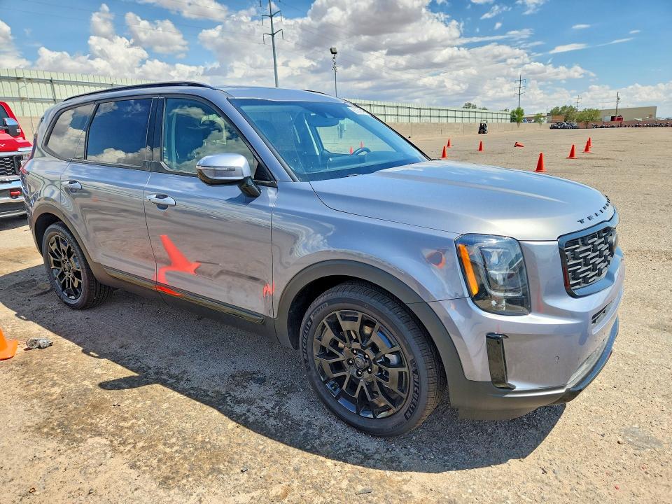 2021 Kia Telluride VIN 5XYP5DHC3MG163490 COPART salvage auction — FRONT END, NM - CERT OF TITLE-SALVAGE (P), sold $200 on 2026-07-30 (photo 4)