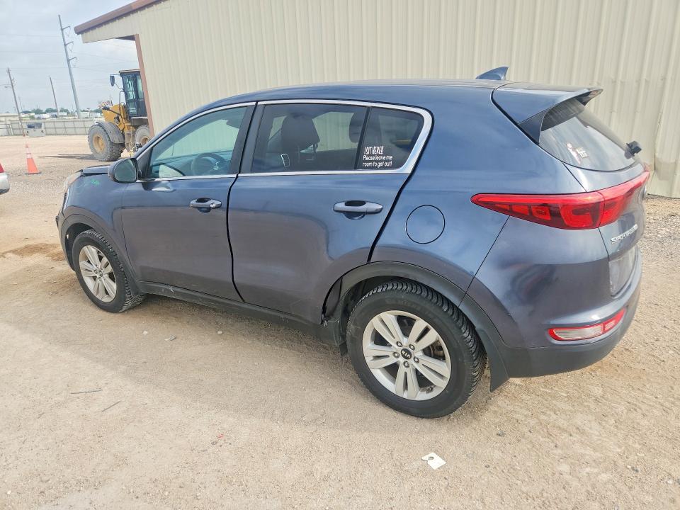 2017 Kia Sportage VIN KNDPM3AC9H7134666 COPART salvage auction — FRONT END, TX - SALVAGE VEHICLE TITLE (P), sold $250 on 2026-07-29 (photo 2)