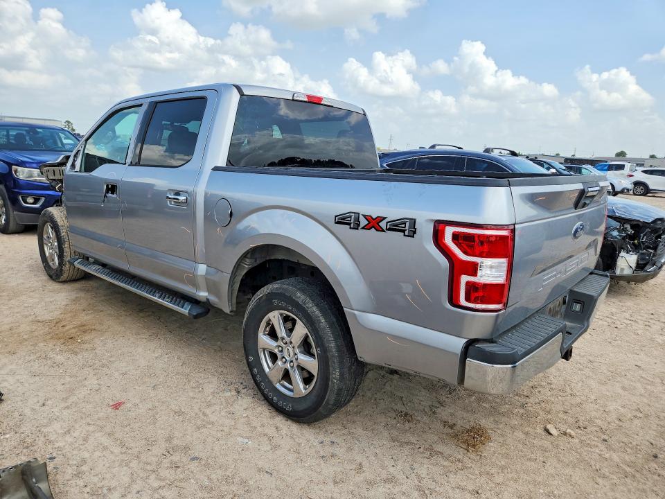 2020 Ford F-150 VIN 1FTEW1E5XLFA98180 COPART salvage auction — FRONT END, TX - SALVAGE VEHICLE TITLE (P), sold $9,700 on 2026-07-31 (photo 2)