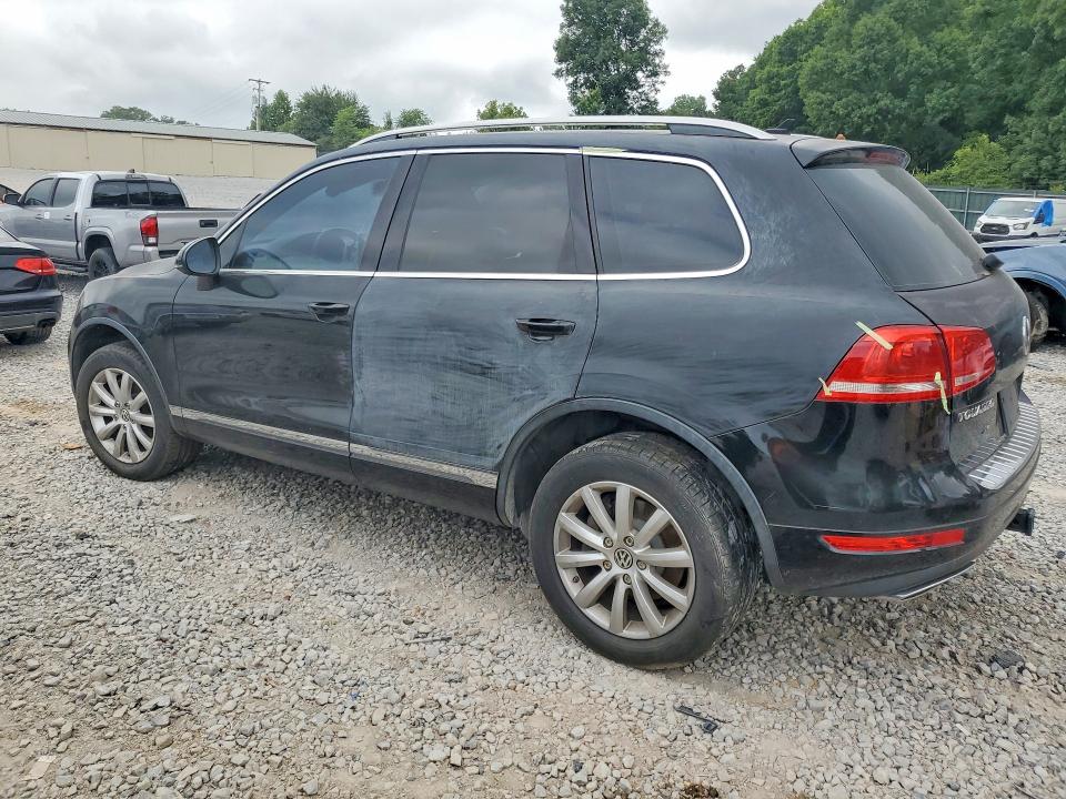 2012 Volkswagen Touareg VIN WVGEK9BP3CD006883 COPART salvage auction — SIDE, Tn - Certificate Of Title (P), sold $175 on 2026-07-21 (photo 2)
