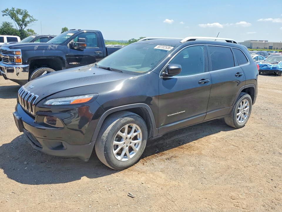 2015 Jeep Cherokee VIN 1C4PJMCS9FW514547 COPART salvage auction — FRONT END, Ia - Certificate Of Title, sold $1,250 on 2026-07-31 (photo 1)