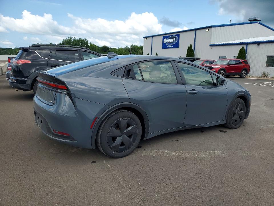 2023 Toyota Prius VIN JTDACAAU6P3007286 COPART salvage auction — WATER/FLOOD, Ny - Cert Of Title-Rebuilt Salvage, sold $13,800 on 2026-08-19 (photo 3)