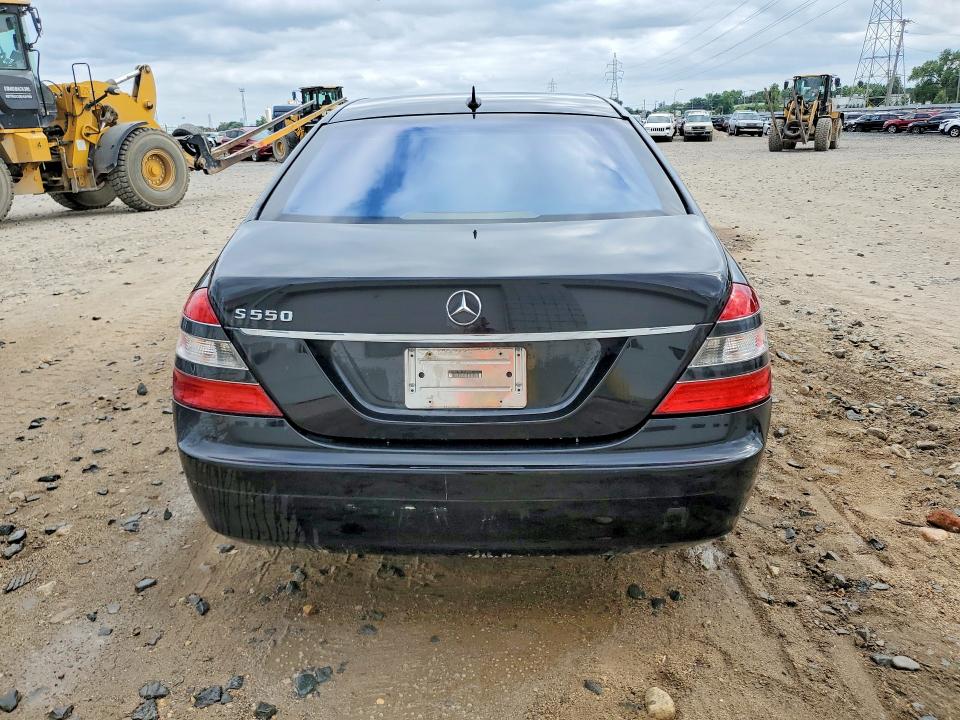 2007 Mercedes-benz S class VIN WDDNG71X67A137167 COPART salvage auction — FRONT END, Mn - Certificate Of Title, sold $525 on 2026-08-03 (photo 6)