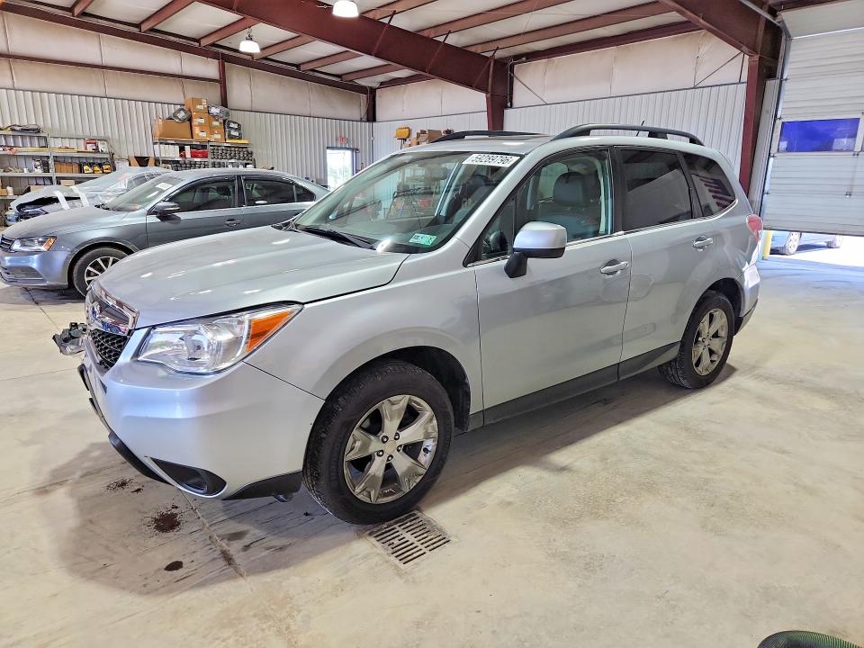 2015 Subaru Forester VIN JF2SJAKC9FH479436 COPART salvage auction — FRONT END, Pa - Certificate Of Salvage, sold $1,050 on 2026-07-17 (photo 1)
