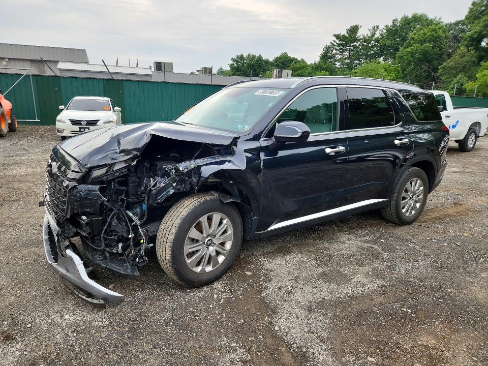 2024 Hyundai Palisade VIN KM8R2DGE4RU713771 COPART salvage auction — FRONT END, FL - CERT OF TITLE SLVG REBUILDABLE, sold $7,200 on 2026-07-20 (photo 1)