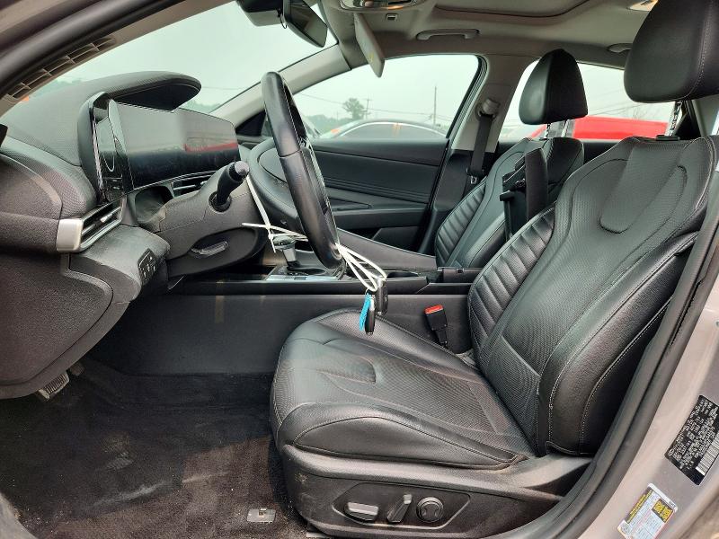 2023 Hyundai Elantra VIN KMHLN4AJ4PU046975 COPART salvage auction — REAR END, NJ - CERT OF TITLE-SALVAGE, sold $2,600 on 2026-07-27 (photo 7)