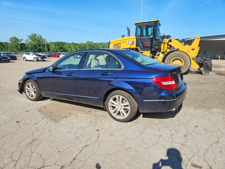 2013 Mercedes-benz C-klasse VIN WDDGF8AB1DR244081 COPART salvage auction — FRONT END, Ny - Certificate Of Title, sold $1,250 on 2026-08-13 (photo 2)