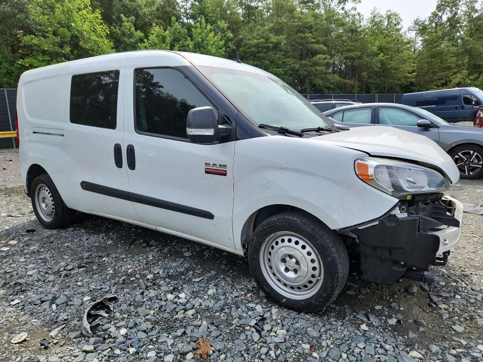 2022 Ram Promaster city VIN ZFBHRFAB3N6Y09866 COPART salvage auction — FRONT END, Salvage Title, sold $3,800 on 2026-08-14 (photo 4)