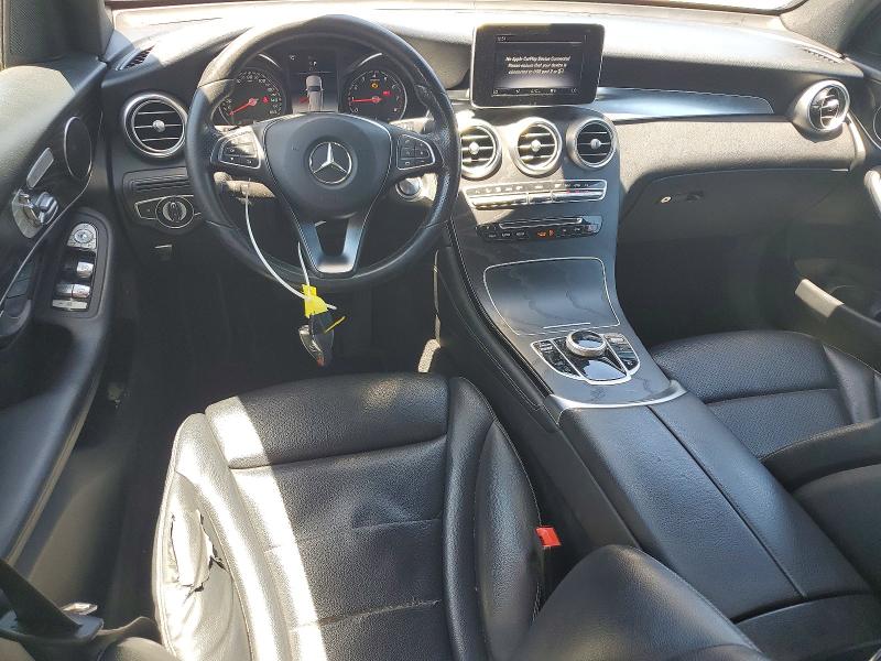 2018 Mercedes-benz Glc VIN WDC0G4JBXJV097838 COPART salvage auction — NORMAL WEAR, Ca - Dis/Dlr/Exp App For Dup Clean, sold $3,200 on 2026-07-17 (photo 8)