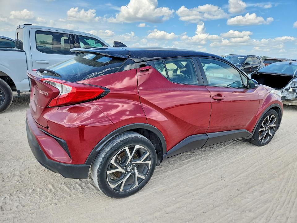 2019 Toyota C-hr VIN JTNKHMBX3K1016043 COPART salvage auction — MINOR DENT/SCRATCHES, Tx - Certificate Of Title, sold $3,200 on 2026-07-30 (photo 3)