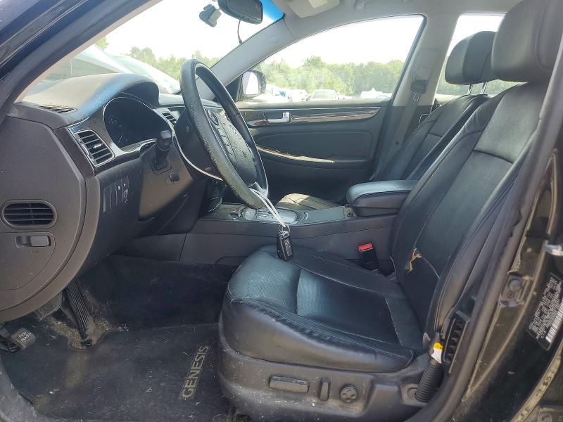 2012 Hyundai Genesis VIN KMHGC4DD8CU196420 COPART salvage auction — HAIL, Oh - Cert Of Title-Salvage, sold $900 on 2026-07-20 (photo 7)