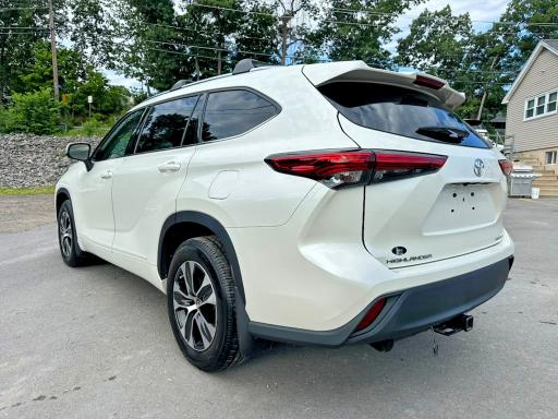 2021 Toyota Highlander VIN 5TDGZRBH5MS542760 COPART salvage auction — MINOR DENT/SCRATCHES, Nh - Certificate Of Title, sold $23,000 on 2026-07-21 (photo 2)