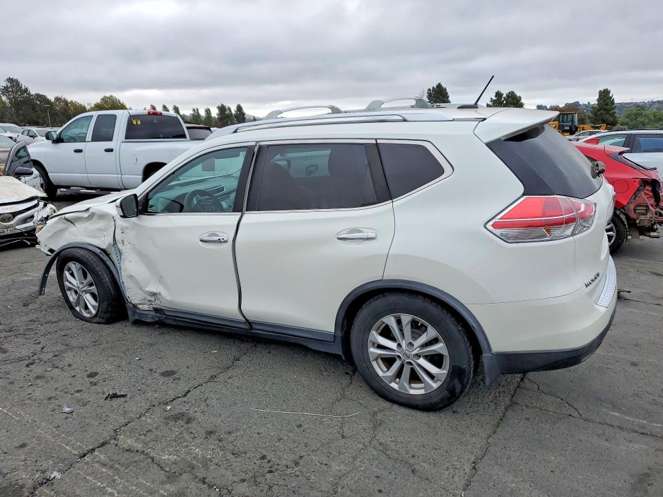 2016 Nissan VIN KNMAT2MT4GP618791 COPART salvage auction — FRONT END, Ca - Salvage Certificate, sold $1,100 on 2026-07-10 (photo 2)