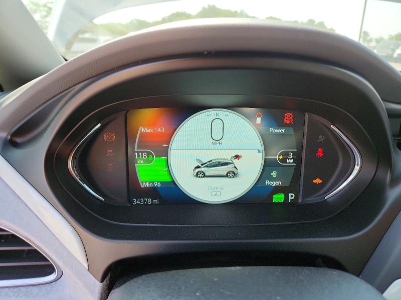 2021 Chevrolet Bolt VIN 1G1FY6S03M4114083 COPART salvage auction — FRONT END, Md - Cert Of Salvage < 75% Damage, sold $7,200 on 2026-07-21 (photo 9)