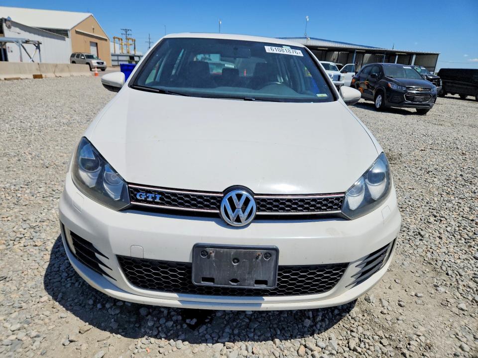 2013 Volkswagen Gti VIN WVWHV7AJ1DW140307 COPART salvage auction — MECHANICAL, Mt - Dis/Dlr/Exp Only Clean Title, sold $1,350 on 2026-08-13 (photo 5)