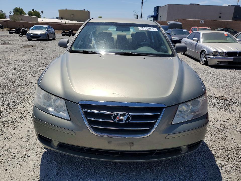 2009 Hyundai Sonata VIN 5NPET46C79H411806 COPART salvage auction — MECHANICAL, Mt - Dis/Dlr/Exp Only Clean Title, sold $325 on 2026-07-29 (photo 5)