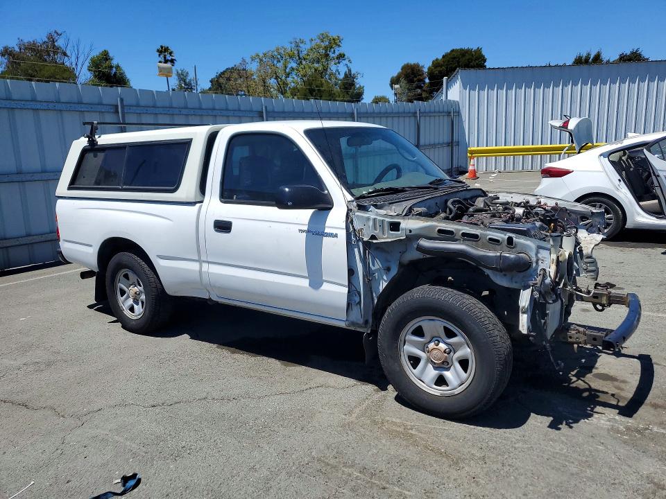 2002 Toyota Tacoma VIN 5TENL42N92Z136062 COPART salvage auction — FRONT END, Ca - Dis/Dlr/Exp Only Clean Title, sold $1,650 on 2026-07-31 (photo 4)